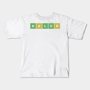 D E L C O - Wordle Kids T-Shirt